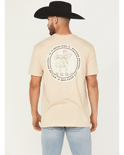Hooey Men's Lucky Strike Short Sleeve Graphic T-Shirt