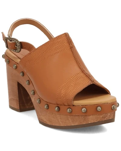 Dingo Women's Clover Wooden Sandals