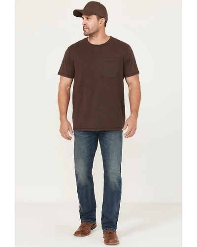 Brothers and Sons Men's Charger Wash Tucker Slim Straight Stretch Denim Jeans