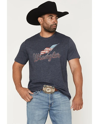 Wrangler Men's Americana Logo Short Sleeve Graphic T-Shirt