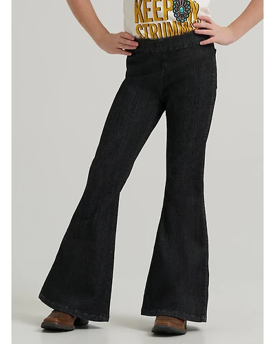 Wrangler X Lainey Wilson Girls' Pull-On Bell Bottoms