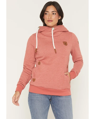 Wanakome Women's Artemis Cowl Neck Hoodie