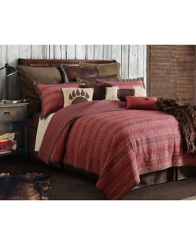 HiEnd Accents Rushmore Full/Queen Quilt Set - 3 Piece