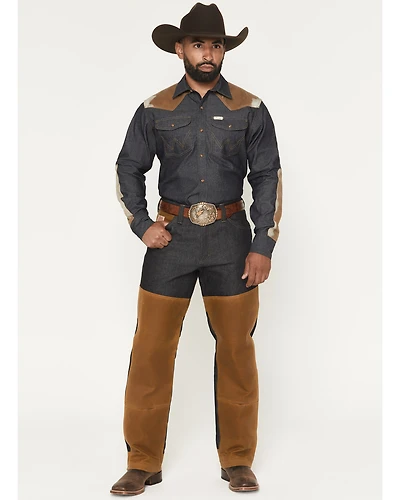 Wrangler X Filson Men's Wild Adventure Relaxed Straight Denim Jeans