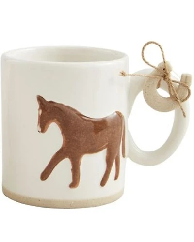 Mud Pie Farm Horse Mug