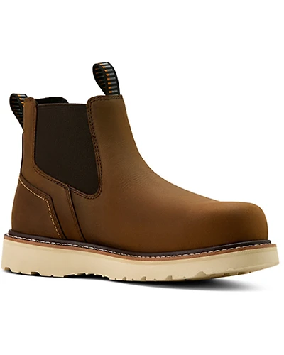 Ariat Men's Rebar Wedge Chelsea Waterproof Work Boots