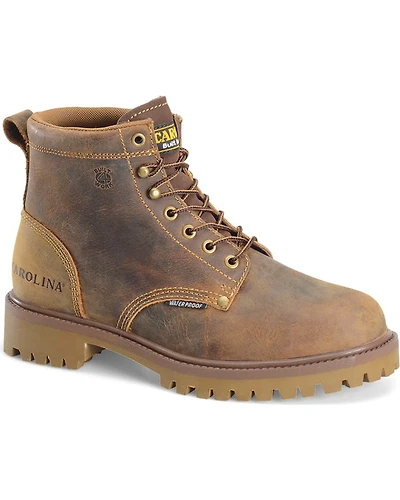 Carolina Men's 6" Waterproof Work Boots - Steel Toe