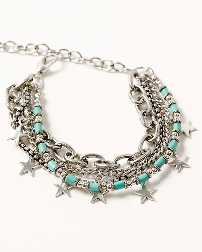 Shyanne Women's Star Layered Bracelet