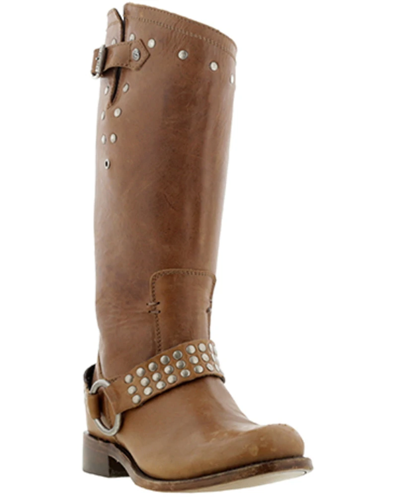 Liberty Black Women's Veronica Harness Boots - Round Toe
