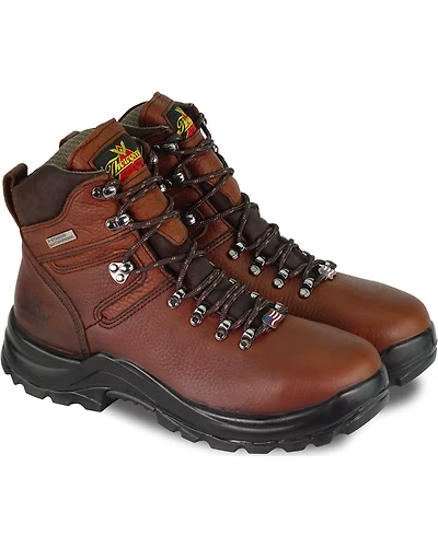 Thorogood Men's 6" Omni USA Waterproof Work Boots - Soft Toe