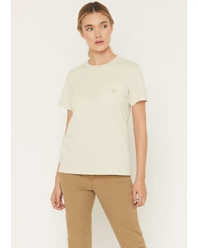 Carhartt Women's Relaxed Fit Lightweight Short Sleeve Pocket Tee