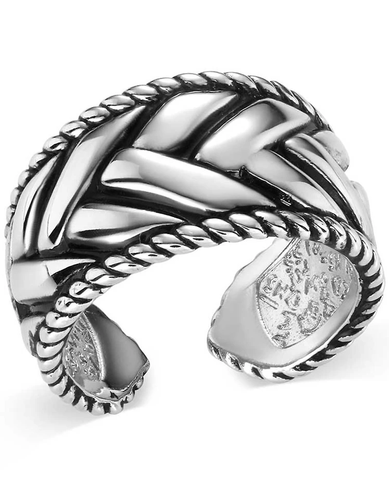 Montana Silversmiths Women's Midnight Weave Ring