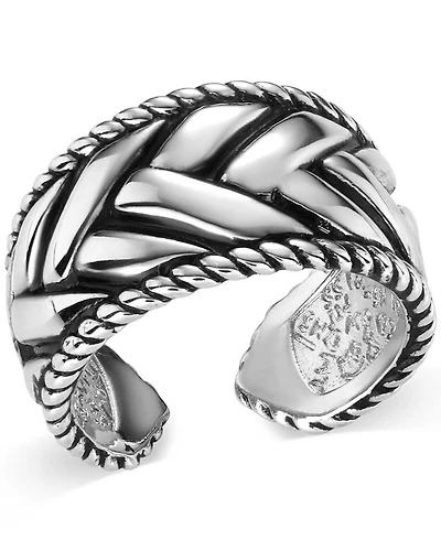 Montana Silversmiths Women's Midnight Weave Ring