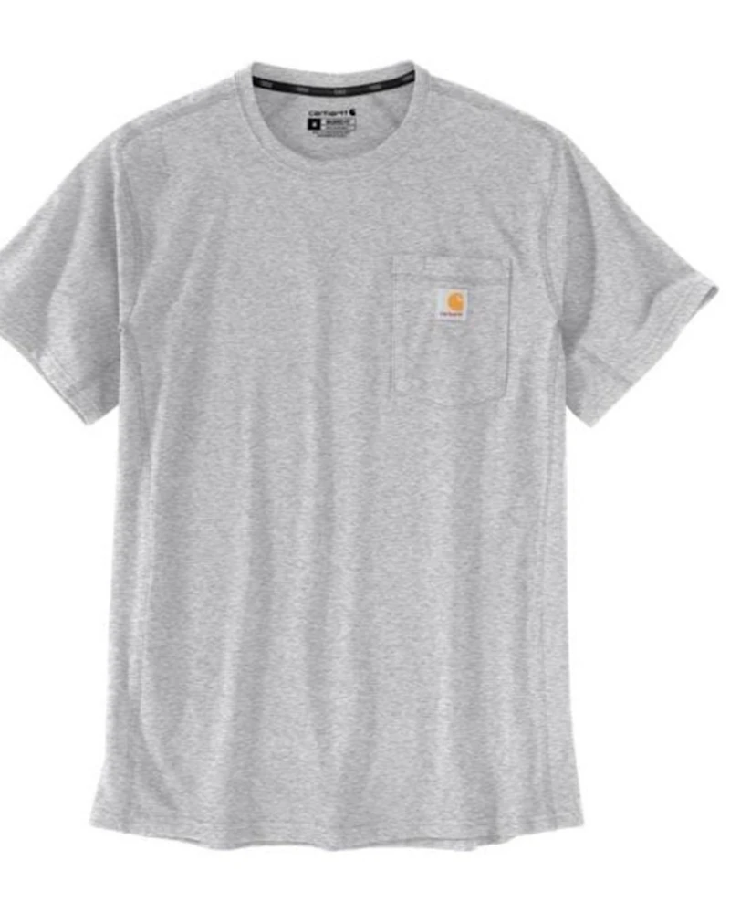 Carhartt Men's Force Relaxed Midweight Logo Pocket Work T-Shirt - Big