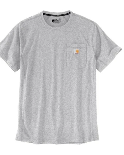 Carhartt Men's Force Relaxed Midweight Logo Pocket Work T-Shirt - Big