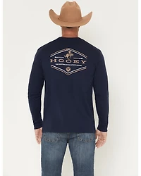 Hooey Men's Rocks Long Sleeve Graphic T-Shirt