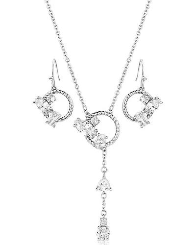 Montana Silversmiths Women's Hanging By A Moment Jewelry Set - 2 Piece