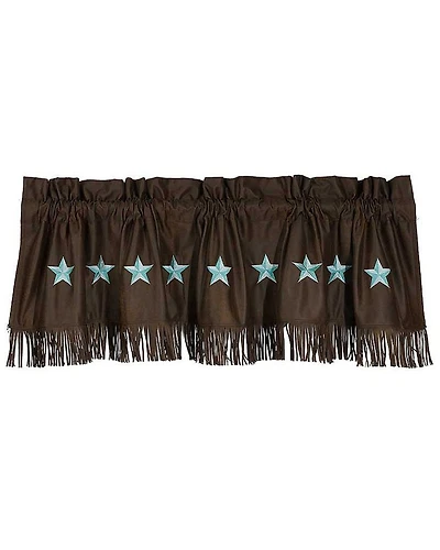 HiEnd Accents Turquoise Laredo Valance