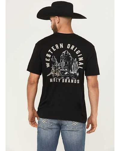 Hooey Men's Desert Dillo Short Sleeve Graphic T-Shirt