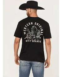 Hooey Men's Desert Dillo Short Sleeve Graphic T-Shirt