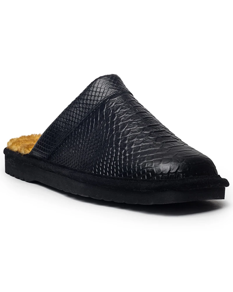 Ariat Men's Silversmith Square Toe Snake Print Slippers