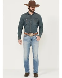 Cody James Men's Gunner Wash Jackson Slim Straight Stretch Denim Jeans