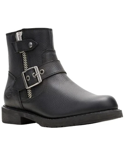 Harley Davidson Women's Addie Zip Motorcycle Boots - Round Toe