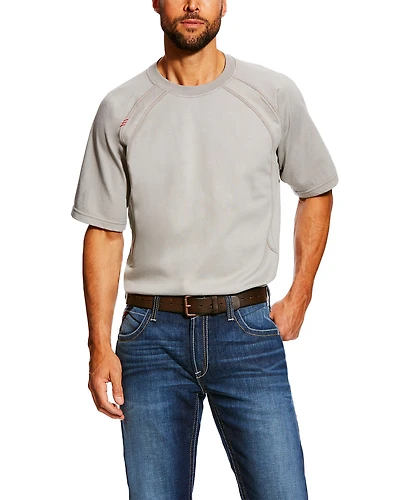 Ariat Men's FR Short Sleeve Crew Work Shirt