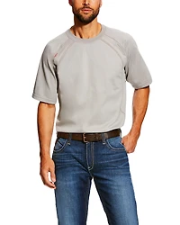 Ariat Men's FR Short Sleeve Crew Work Shirt