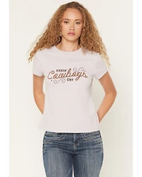 Idyllwind Women's Makin' Cowboys Cry Short Sleeve Graphic Baby Tee