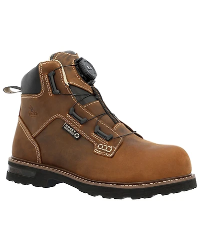 Rocky Men's 6" Grindstone XTR BOA® Work Boots - Soft Toe
