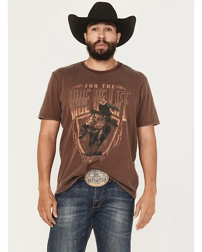 Wrangler Men's For The Ride Of Life Short Sleeve Graphic T-Shirt