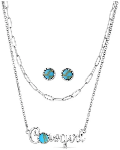 Montana Silversmiths Women's Cowgirl's Essentials Jewelry Set - 2 Piece