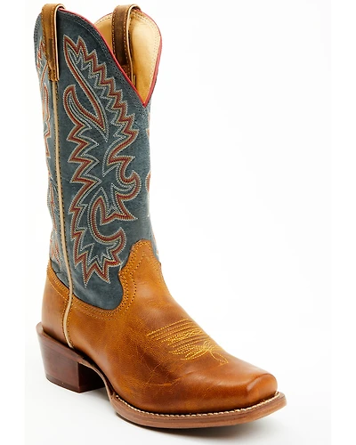 Justin Men's Show Off Western Boots - Square Toe