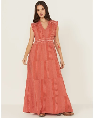 Ariat Women's Sunset Set Of Mind Sleeveless Maxi Dress