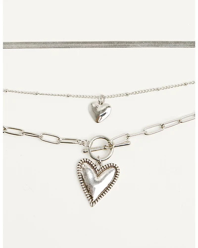 Shyanne Women's Heart Layered Necklace