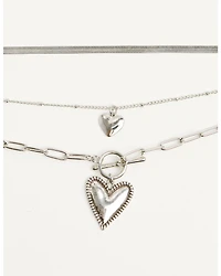 Shyanne Women's Heart Layered Necklace