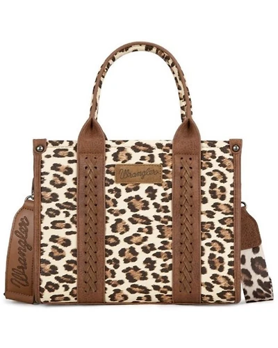 Wrangler Women's Leopard Print Crossbody Bag