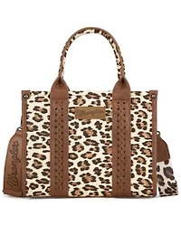 Wrangler Women's Leopard Print Crossbody Bag