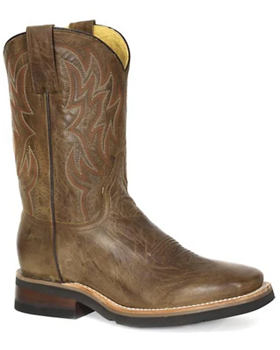 Roper Men's Cowhand Western Boots - Broad Square Toe
