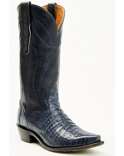 El Dorado Women's Holly Exotic Caiman Tall Western Boots