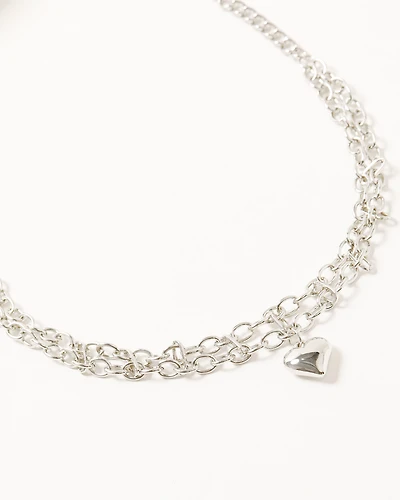 Shyanne Women's Heart Layered Necklace