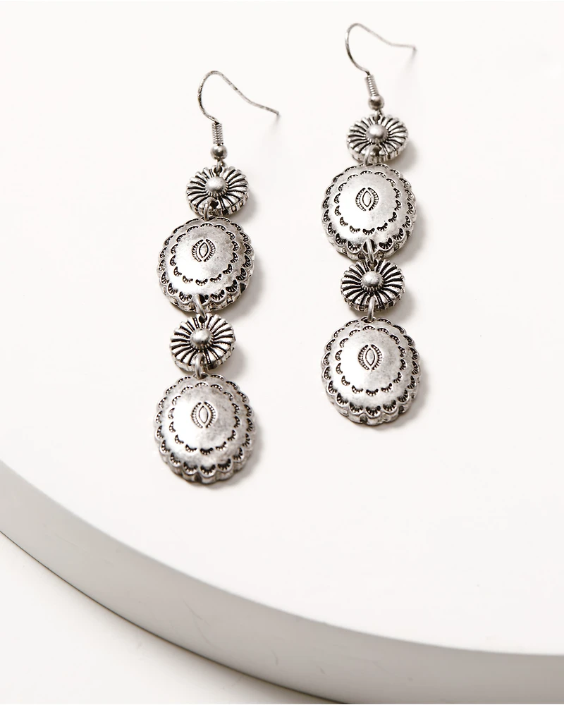 Shyanne Women's Shiloh Ridge Concho Earrings