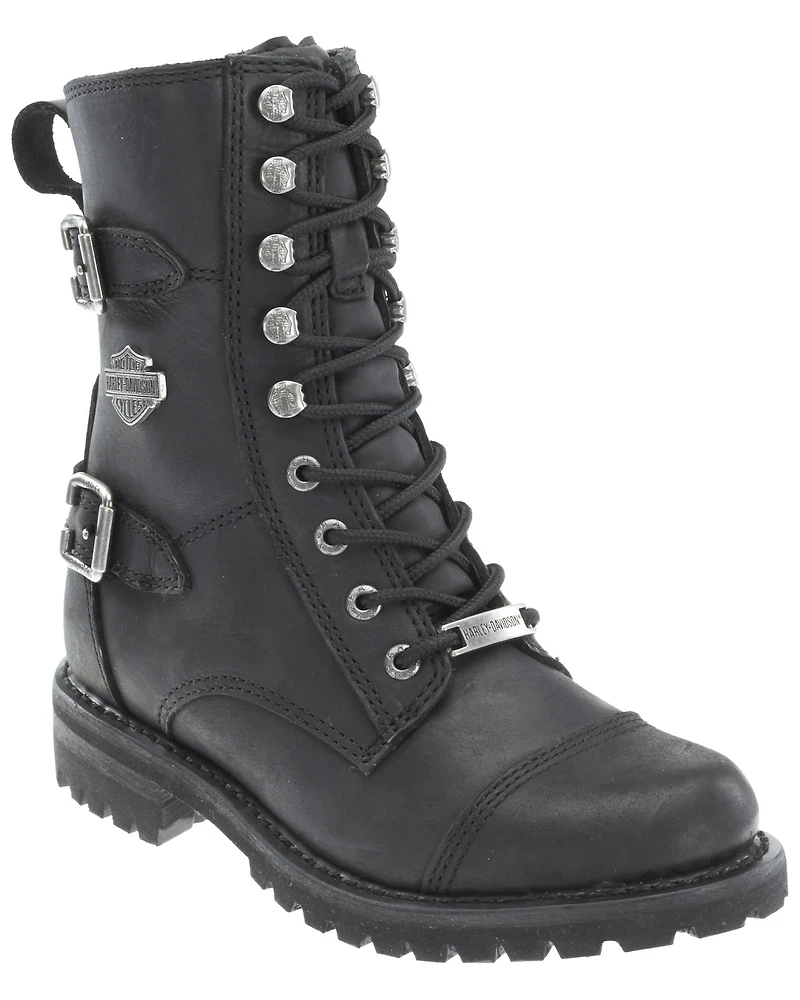 Harley Davidson Women's Balsa Moto Boots - Round Toe