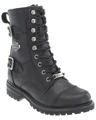 Harley Davidson Women's Balsa Moto Boots - Round Toe