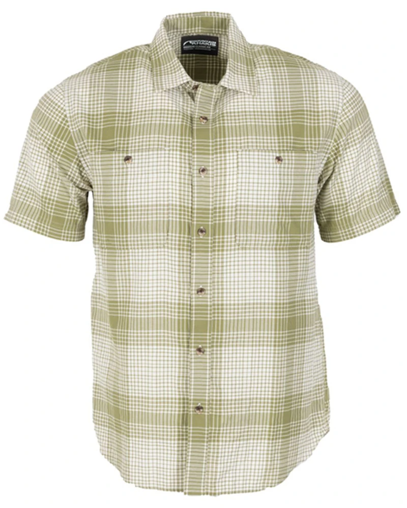 Mountain Khakis Men's Nebo Plaid Print Short Sleeve Shirt