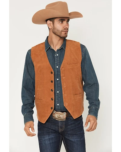 Cody James Men's William Corduroy Button-Down Vest
