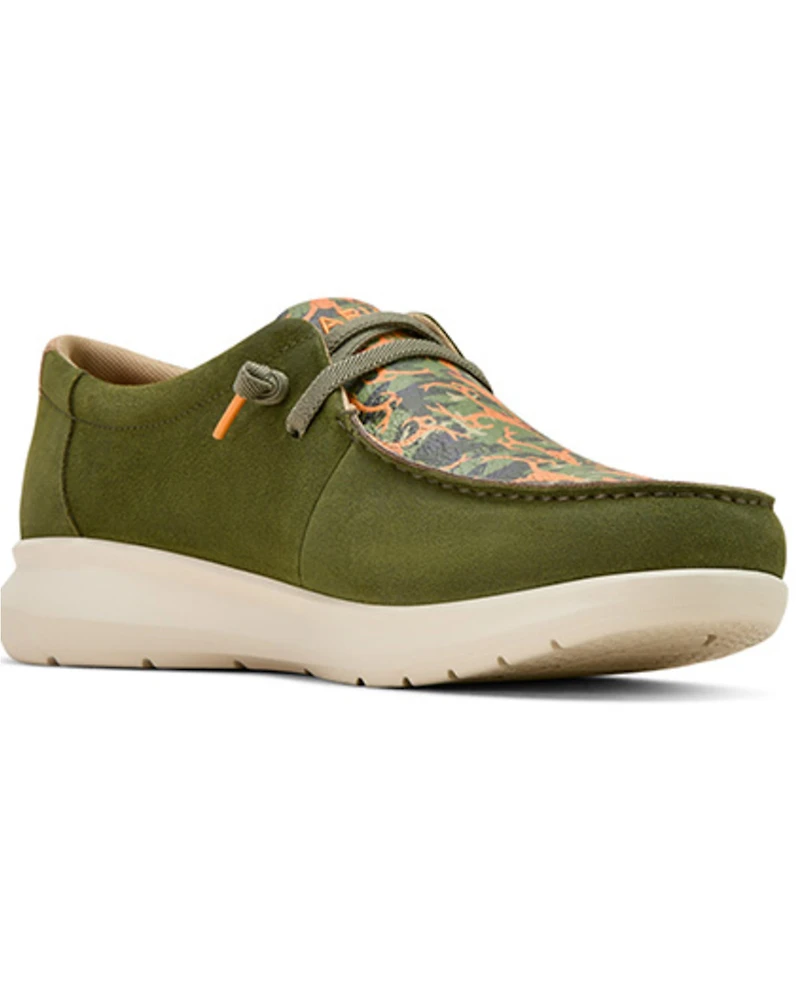 Ariat Men's Hilo Camo Print Casual Shoes - Moc Toe