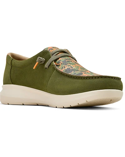Ariat Men's Hilo Camo Print Casual Shoes - Moc Toe