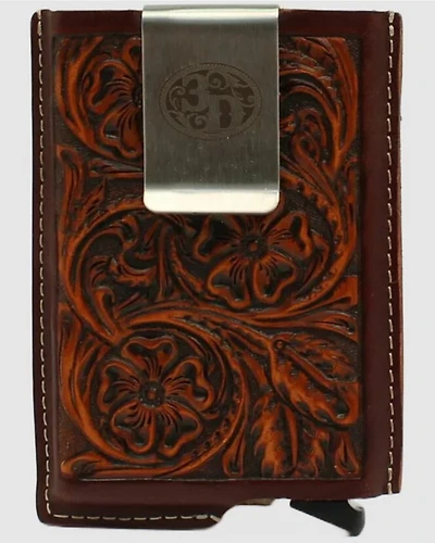 3D Men's Tooled Leather Wallet